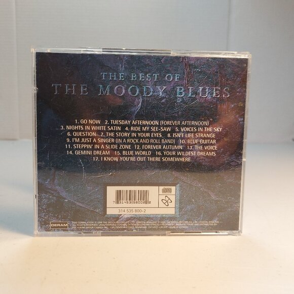 The Moody Blues ~ The Best Of The Moody Blues (Music CD, 1996) - Picture 3 of 3
